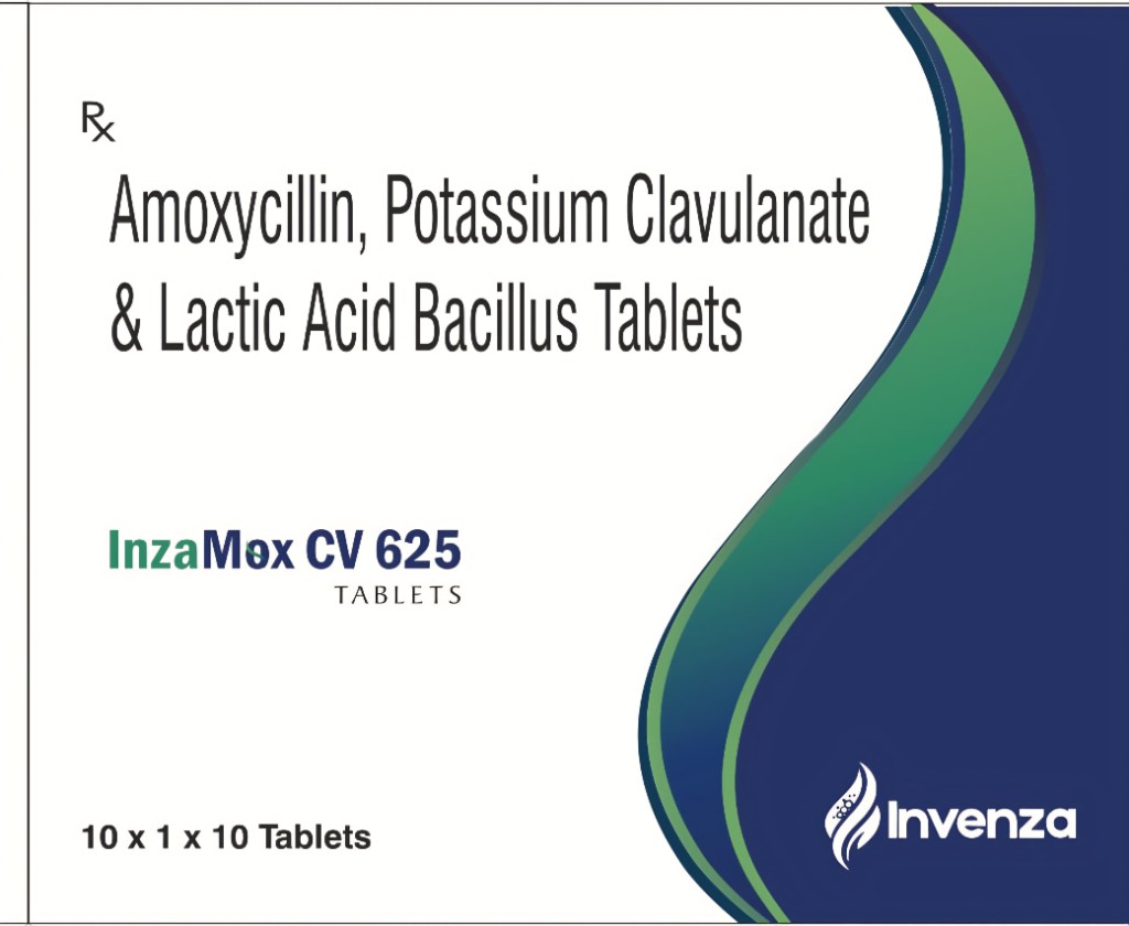 Inzamox CV 625 Tablets